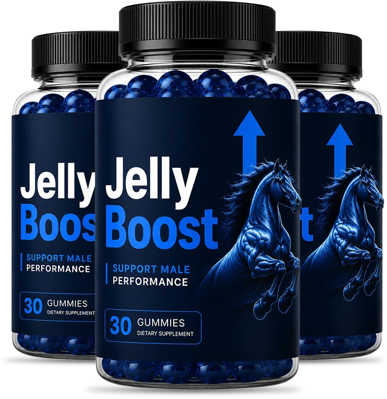 Jelly Boost men's vitality support three-bottle bundle
